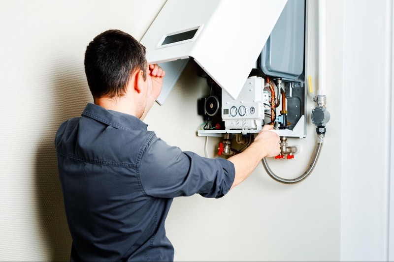 replace an old gas boiler