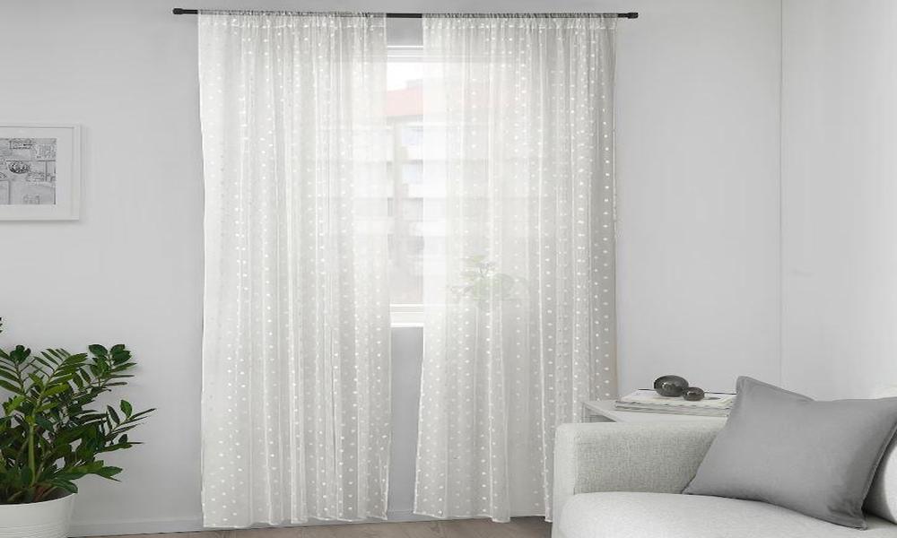 Chiffon curtains vs lace curtains